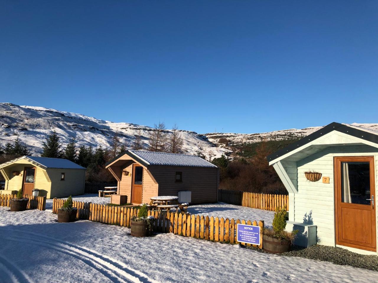 Villa Isle Of Skye Camping Pods Portree Exterior foto